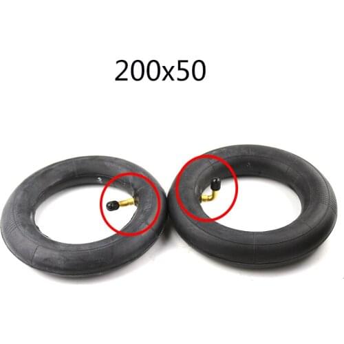 Free shipping2X Scooter Inner Tube 200X50 (8"x 2") With bent valve Razor Dune Buggy ePunk Schwinn Mongoose Bladeze
