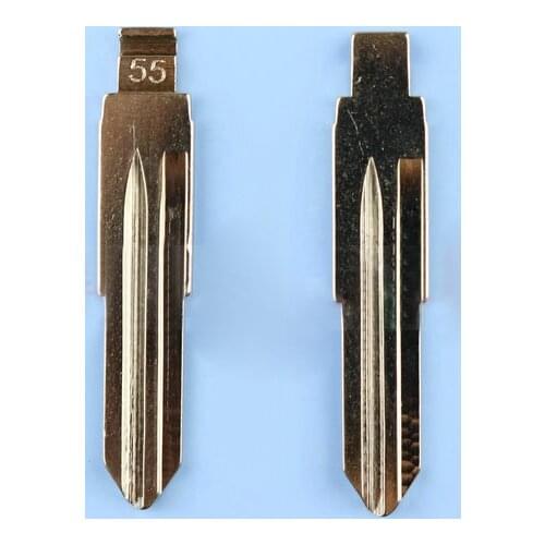 NO.55 Side Groove Key Blade for Chery QQ3 Replacement Car Blanks key Blade