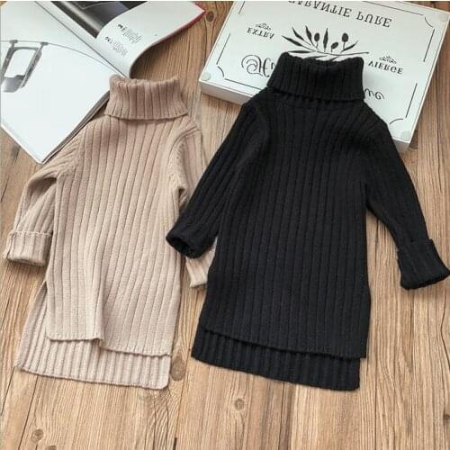2020 new girls boys knitted sweater autumn winter fashion kids pullover sweaters 2-7 years YC508