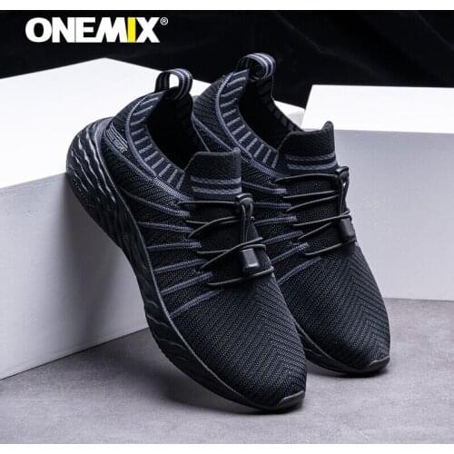 ONEMIX New Mens Running Shoes Trainers Women Comfortable Sports Shoes Walking Athletic Fitness Outdoor Jogging Light Sneakers