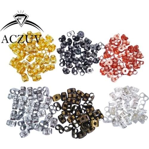 Wholesale Lot 10000piece Butterfly-shape Metal Stud Earring Backs Earrings Stoppers Accessories DIY Jewelry Making Findings