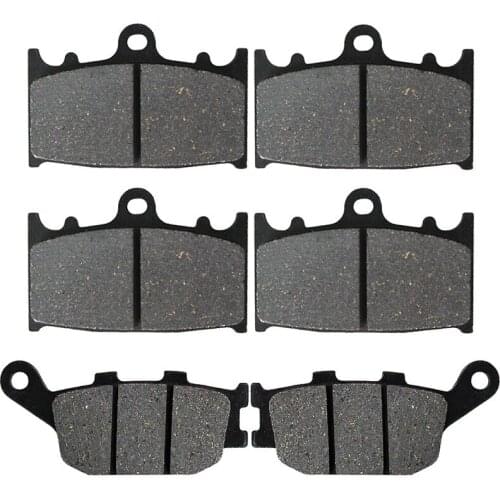 Motorcycle Front + Rear Brake Pads Disks for Suzuki GSF 1200 GSF1200 Bandit ABS & Non ABS (06-10) LT158-158-174