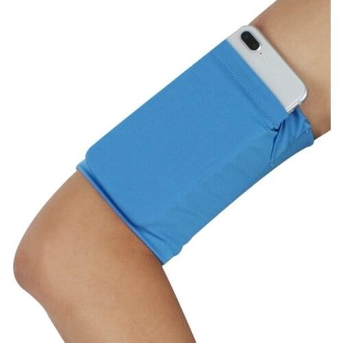 Running Arm Band Exercise Case Gym Belt Wrist Pouch Phone Case Bag Wrist Arm Bag Elastic Mobile Phone Armband Sports Unisex
