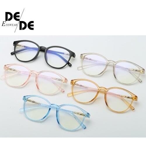 Clear Glasses Frame for Women Men Vintage Clear frame Round Spectacle Transparent Optical Glasses Myopic Frames