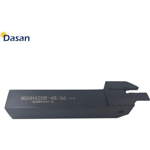 1pc MGHH420R 48-66 35-48 64-100 Toolholder External Grooving Parting off CNC Lathe Cutter Tool for MGMN400 Insert