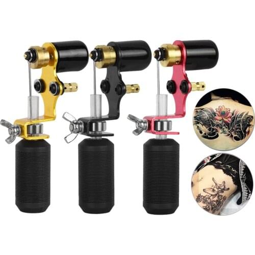 Rotary Tattoo Machine Aluminum Alloy Motor Kit for Shader Liner Portable Tattoo Liner Shader Supply Low Noise Tatoo Motor Gun