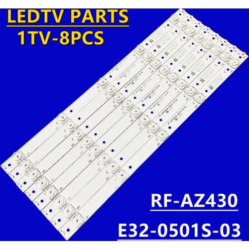 LED backlight strip 5 lamp for Skyworth 43"TV JL.D43051235-001CS-F YAL13-00535280-06 RF-AZ430E32-0501S-03 A6