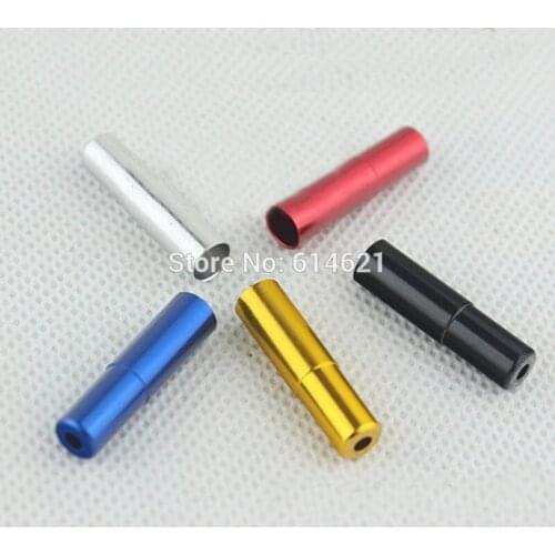 10pcs Alu road mountain bike MTB Ferrule 5mm Bicycle shifting Brake inner cable Housing End Caps hose plugs disc Brake Caps Ring