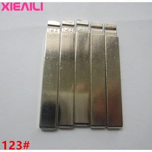 XIEAILI 20Pcs/lot For 123# Blank Remote Uncut Key Blade For Toyota Corolla S235