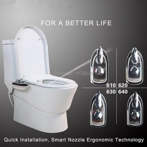 Feminine Clean Buttocks shower toilet seat bidet,Non-Electric women wash ass anal Retractable nozzle spray bidet,J17608
