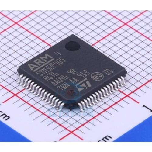 1 PCS/LOTE STM32F405RGT6 QFP64 STM32F405 novo e original IC