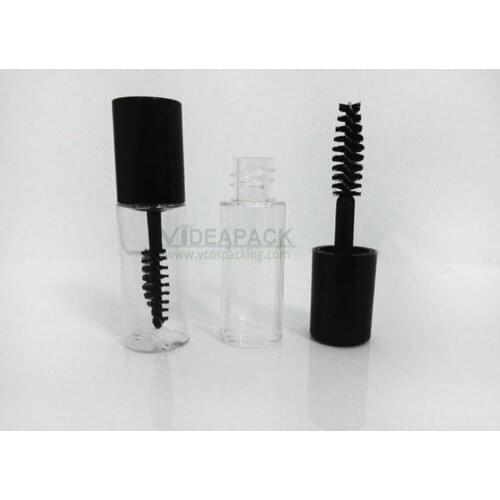 1000 pcs/lot Plastic PETG clear small Mascara bottle /tube 3ml sample sack packing