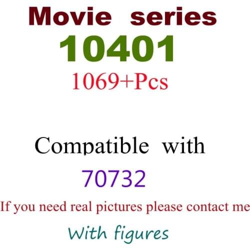 1069Pcs 10401 Building Block Toy Hero Series 70732 Assembled Building Block Childrens Toy Gifts