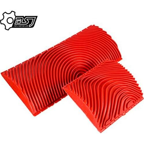 2pcs Imitation Wood Graining Pattern Wall Texture Art DIY Brush Painting Tool Rubber Wood Grain Painting Tool Home Decoration