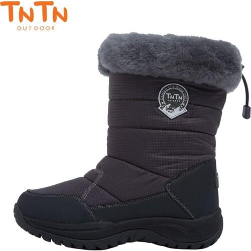 2020 TnTn Winter Snow Boots For Women Breathable Outdoor Sneakers Waterproof Hiking Boots Women Waterproof Hiking Shoes Woman