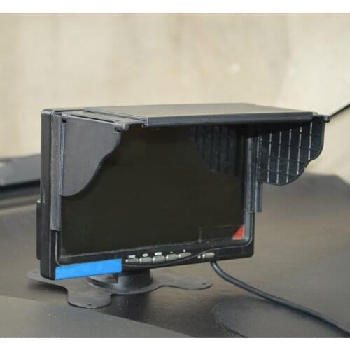 Truck Vehicle Car GPS Navigator Sun Visor Universal Outdoor Adjustable Anti Dazzle Accessories ABS Car LCD Monitor Parts