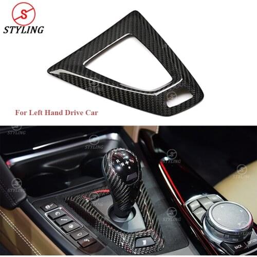 M3 F80 Gear Shift knob Cover For BMW M2 F87 F82 F83 M4 Carbon Fiber Gear Base Cover Replacement&Add on style