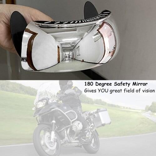 For BMW C400 R1200GS LC R1250GS R1200R RT F75GS F850GS F700GS F800GS ADV 180 Degree Safety Rearview Mirror Give Full Rear View