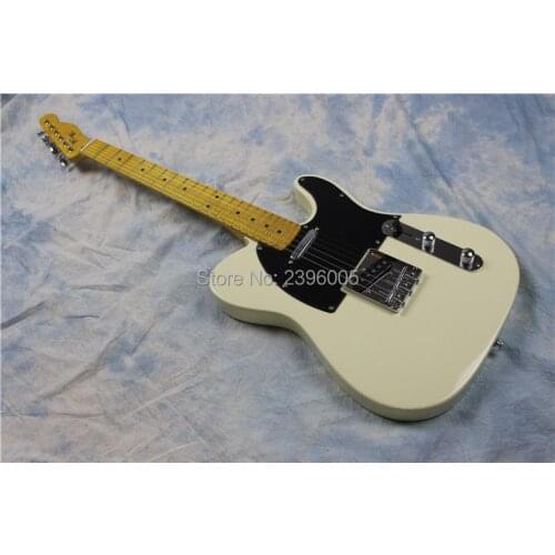 Fantasy Guitar Company tele guitar,cream yellow 52 53 version ,retro machine tuner,Chinese factory product