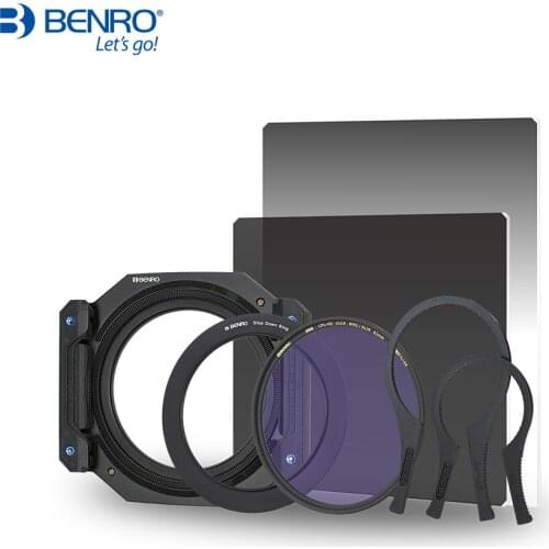 Benro FM75 Filter Kit 67mm SD CPL 75x100mm GND8(0.9) SOFT 75x75mm ND16 FB75 FT75 FTU1 Holder For Camera Lens