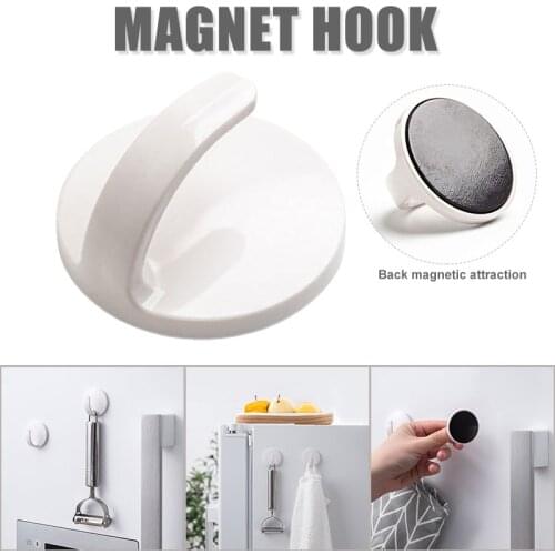 Magnet Hook Waterproof Removable Convenient Durable Wall Hooks for Fridge Bathroom Kitchen Dropship Home Storage & Organization