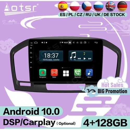 2 Din Carplay Multimedia Stereo Android For Opel Insignia 2008 2009 2010 2011 2012 2013 GPS Video Audio Radio Receiver Head Unit