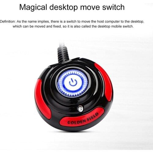 Desktop Computer PC Case Power Supply On/Off Reset HDD Push Button Switch Home Office Internet Computer Accessories Hot 1.6m