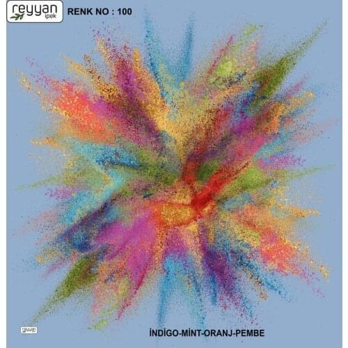 REYYAN SILK OYALIK WRITING (NEW QUALITY)-15347 - RENK-100