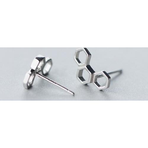 Geometric Stud Earring For Women Wedding Fashion Jewelry Pendientes Bijoux