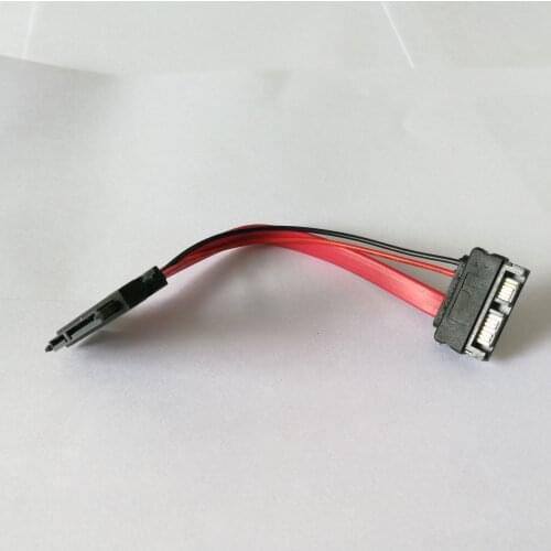 22p 7+15 Pin SATA to 7+6Pin 13P Laptop CD DVD socket for 2.5inch SSD SATA DATA Hard Disk Drive Extension Cable 5V 15cm 30cm 50cm