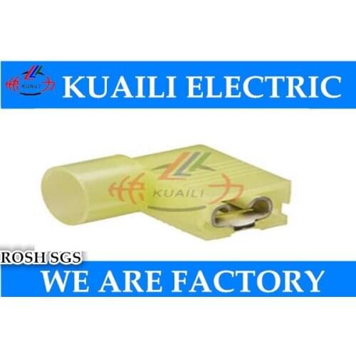50pcs FLDNY 5.5-250 Insulated Flag Female Disconnects Connector sTerminals Wire Connectors High quality low price cheap