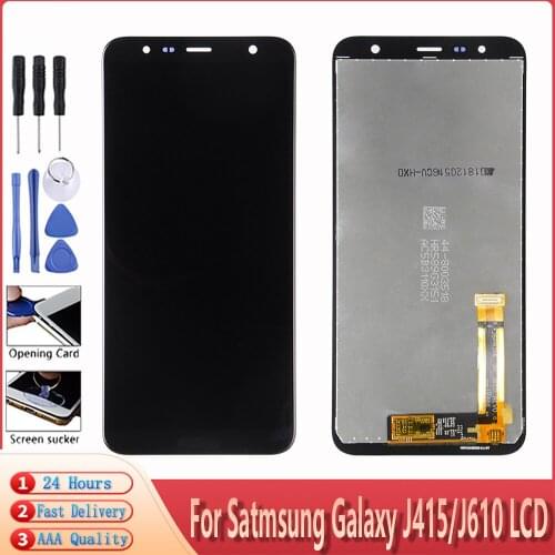 6.0" Display For Samsung Galaxy J415 J610 LCD Touch Screen Digitizer Assembly Display For Samsung J4 plus J4+ SM-J415F J415FN
