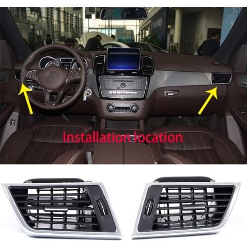 ABS new style Replacement parts AC dashboard air conditioning outlets For Mercedes-Benz W166/GLS/ML/GL/GLE