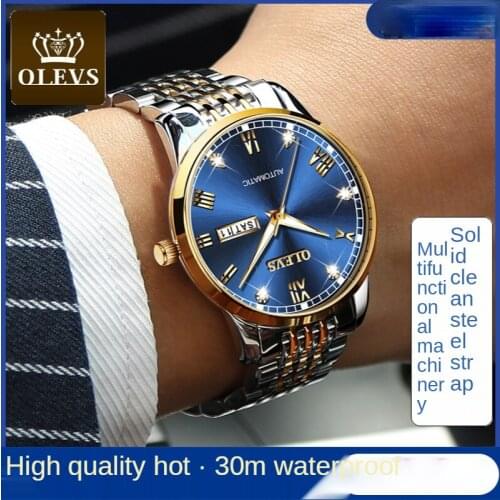 Business mechanical watch waterproof men watch mens watch