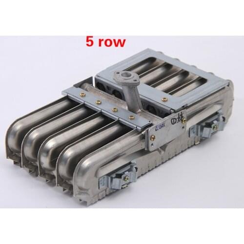 Constant temperature burner Boiler strong row machine accessories 260*130*60mm 24-30kw stainless steel Flue machine 5 row