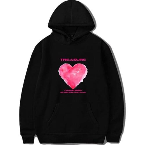 KPOP TREASURE THE FIRST STEP : CHAPTER ONE Hoodies Spring Autumn Clothing JEONGWOO JUNGHWAN YOSHI Fans Collection Unisex Clothes