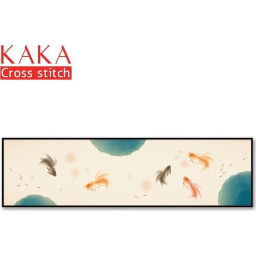 Cross stitch kits,Embroidery needlework sets with printed pattern,11CT-canvas for Home Decor Painting,Animals Full NCKA103