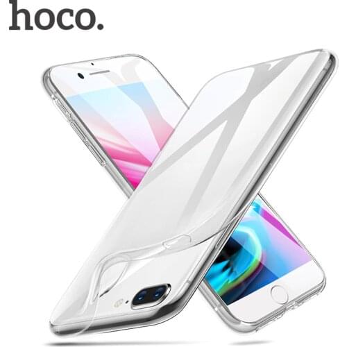 HOCO Clear Soft TPU Case for iPhone 7 8 & 7 8 PLUS Transparent Protective Original Cover Ultra thin Protection for iPhone 8