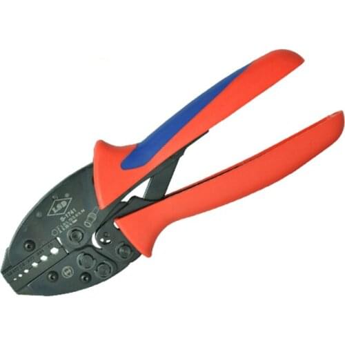 S-1741 coaxial crimper for RG174 cable Coaxial crimping Tool for coax cable terminal fiber optic hand crimp plier