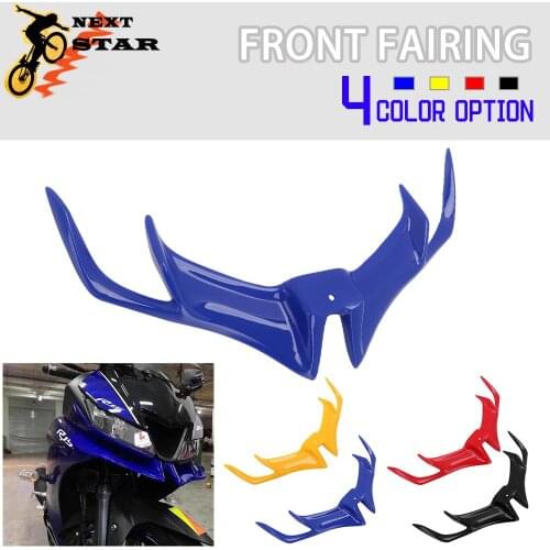Front Aerodynamic Winglet ABS Plastic Motorcycle Fairing Accessories For YAMAHA YZF YZ-F R15 V3 V3.0 2017 2018 2019