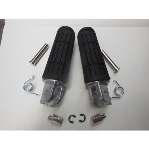 Motorcycle Front Foot Pegs Rests Passenger Footrests Fit For Yamaha FJR 1300 FZ1 FZ6 FAZER XJR 400 / 1200/1300 XJ6 FJR1300
