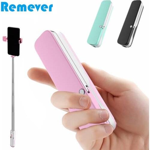Portable Mini Bluetooth Selfie Stick Monopod With Phone Holder Selfie stick Bluetooth for iPhone 7 8 Xiaomi Samsung Smartphone