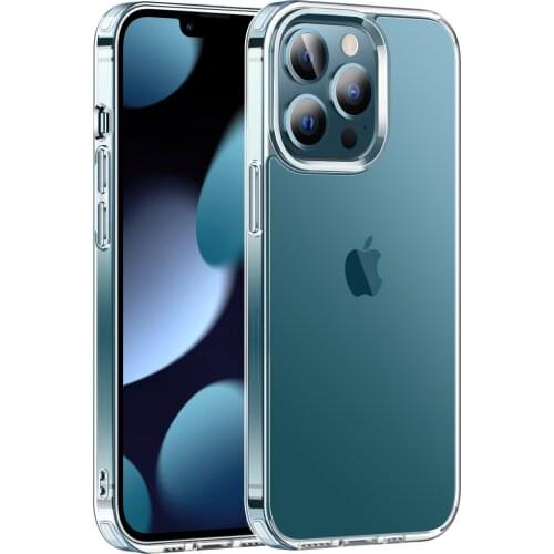 Clear Case for iPhone Pro 6.1/Pro Max 6.7 2021,Flexible TPU Phone Cover Thin Slim Shockproof Protective Phone Case Cornor Bumper