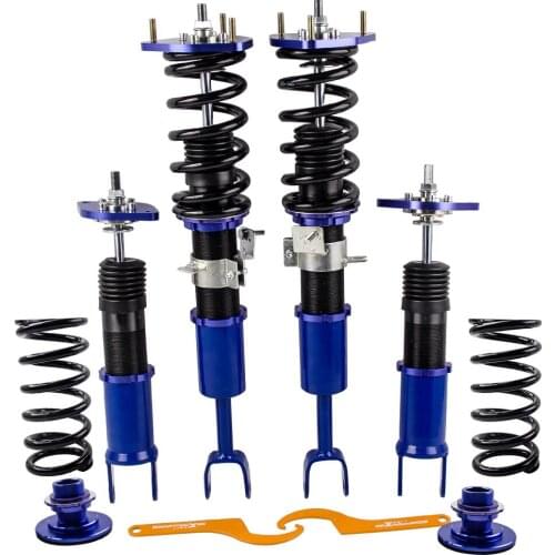 Coil Coilovers Struts for Nissan Fairlady Z 350Z Z33 03-07 Adjustable Height Coil Spring