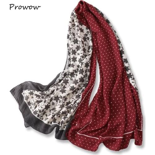 Winter Women Fashion Women Pressed cotton and linen warm Long Soft Wrap Scarf Ladies Shawl Scarves scarf for ladies D092