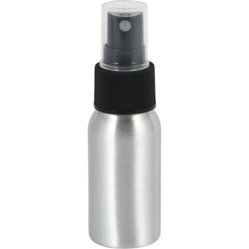 Aluminum Pump Spray Mist Bottle Dispenser Perfume Atomiser Silver, 100ml