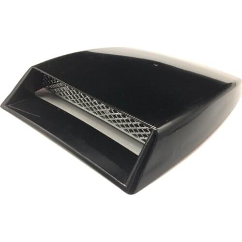 Car-Styling Turbo Bonnet Vent Cover Hood Air Flow Intake Vent Cover Decorative Sticker Exterior Deco
