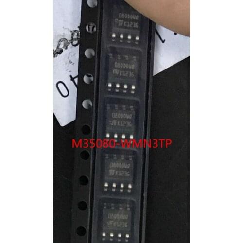 Free Shipping New original M35080-WMN3TP M35SW08-WMN3TP M35080 35080 080DOWQ 080D0WQ sop-8