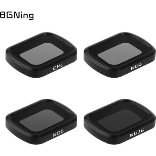 BGNing Adjustable CPL ND4 ND8 ND16/PL Magnetic Lens Filter w/ Metal Frame for DJI OSMO Pocket 2 Handheld Gimbal Camera Accessory