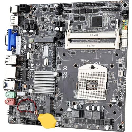 HM65 industrial control motherboard dual memory mini all-in-one motherboard POS machine advertising machine cash register system